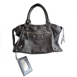 ‼️ SOLD ‼️ Gray Balenciaga City Bag